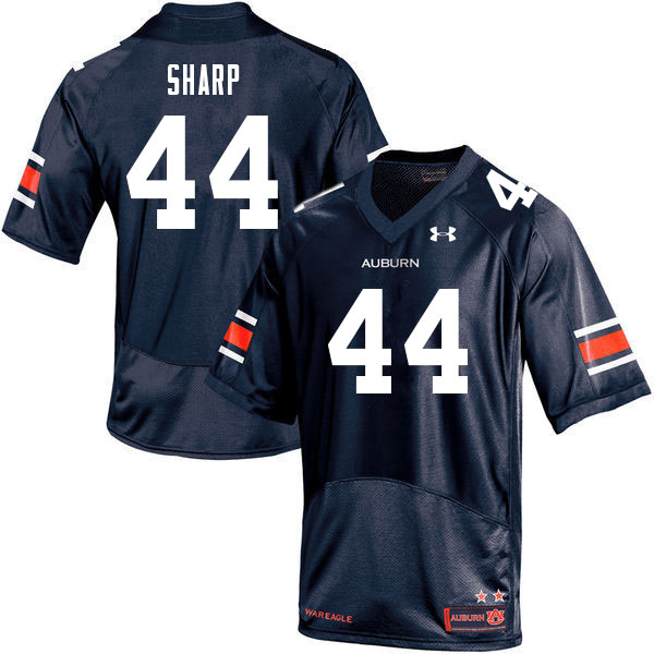 Men's Auburn Tigers #44 Jay Sharp Navy 2021 College Stitched Football Jersey